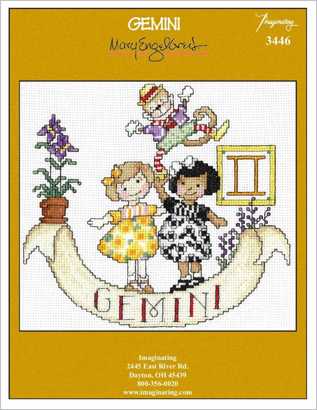 Gemini Counted Cross Stitch Leaflet