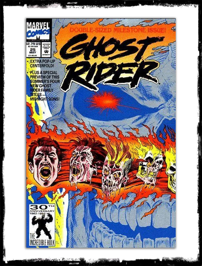 GHOST RIDER - #25 DOUBLE-SIZE (1992 - VF+/NM)