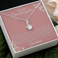 Gift for Granddaughter - You love shines throught, for all to see, I feel so pround, you're a part of me - JWshinee