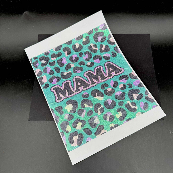 Glitter by Design - Cheetah Print Mama GBD NO TUMBLER