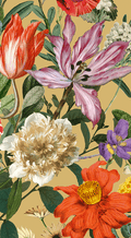 Guest Towel Napkins -Dutch Floral Gold