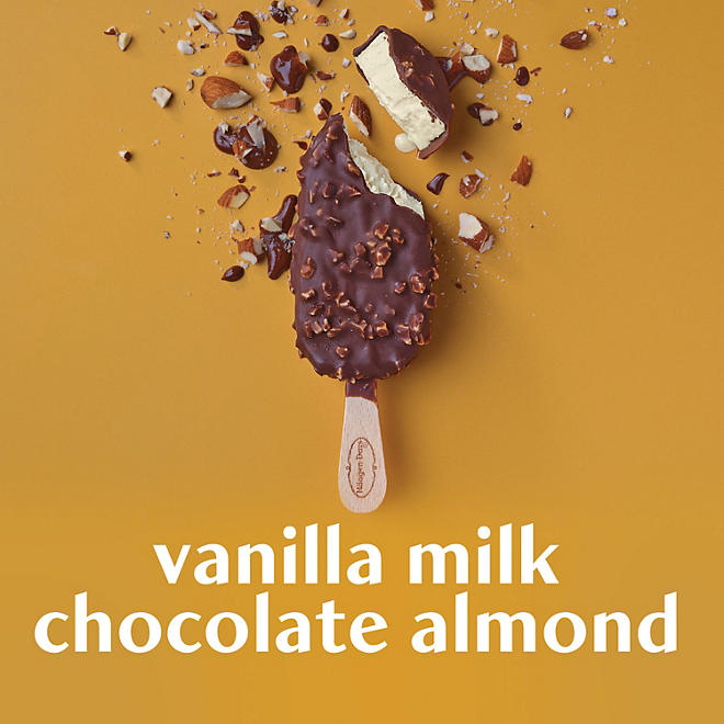 Haagen-Dazs Vanilla Milk Chocolate Almond Ice Cream Bars (15 ct.)