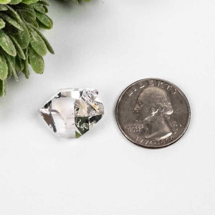 Herkimer Diamond Quartz Crystal 4.59 g 21x15mm A+ - InnerVision Crystals