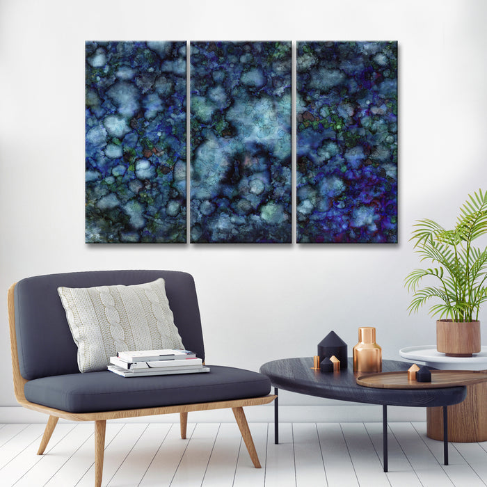Hidden Galaxy' 3 PieceWrapped Canvas Wall Art Set