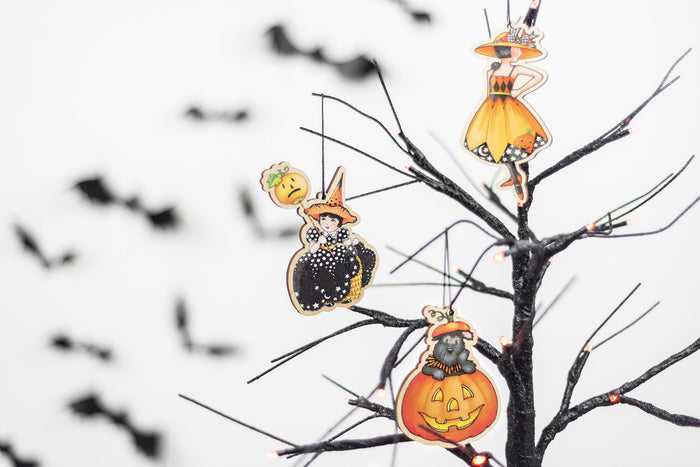 High Witch Couture Wooden Ornament