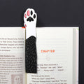 Humdrum Paper - Cat Paw Bookmark - Tuxedo (it's die cut!)