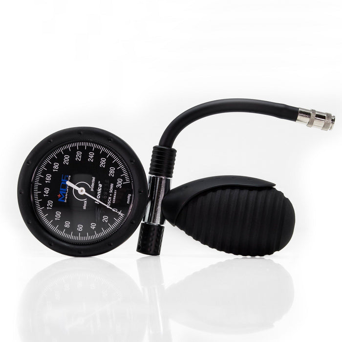 Sphygmomanometer MDF Instruments Iconica Black Palm Aneroid Manual Blood Pressure Monitor