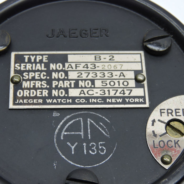 Inclinometer, Type B-2, Jaeger, B-24