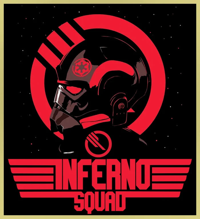 INFERNO SQUAD - TOP GUN / STAR WARS MASH-UP TURBO HOODIE!