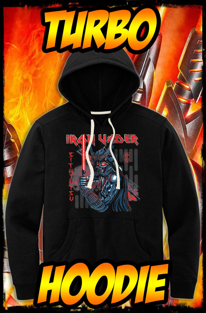 IRON VADER - SITHJUTSU - HEAVY METAL TURBO HOODIE!
