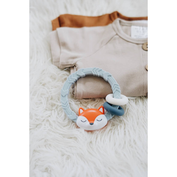 Itzy Ritzy - Ritzy Rattle™ Fox Silicone Teether Rattle