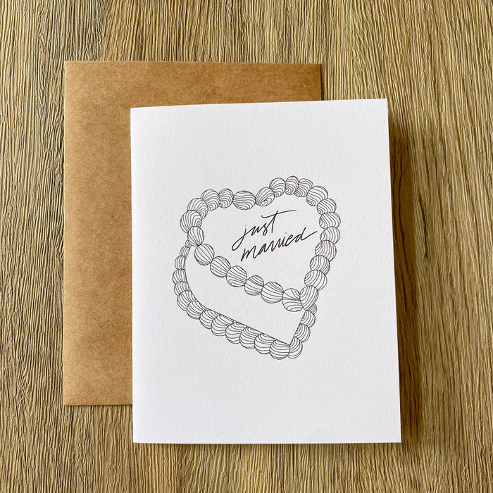 Just Married Card - Lyla's: Clothing & Gifts - Online and Rockwall Texas Boutique