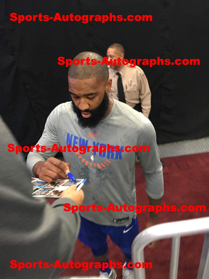 Kyle O'Quinn Philadelphia 76ers Signed Autographed Basketball Floorboard