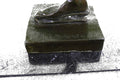 Large Hand Crafted Handsome Ice Skater by American Artist Robert McKenzie Statue