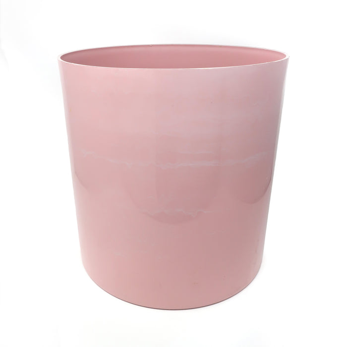 Large Vintage Pink Kartell Trash Can or Planter