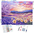 Lavender Fields & Cherry Blossom Trees