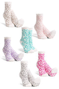 Leopard Mini-Crew Socks