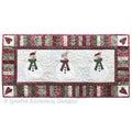 Let's Build a Snowman Tablerunner by Lynette Anderson