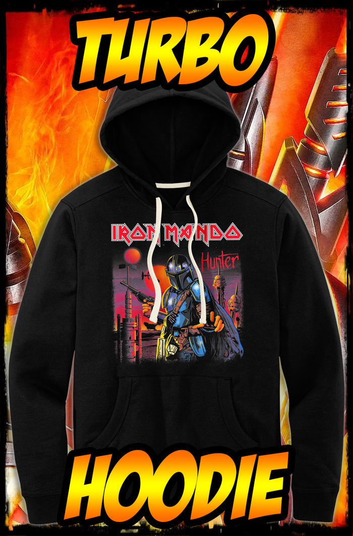 MANDALORIAN - MAIDEN HEAVY METAL TURBO HOODIE!