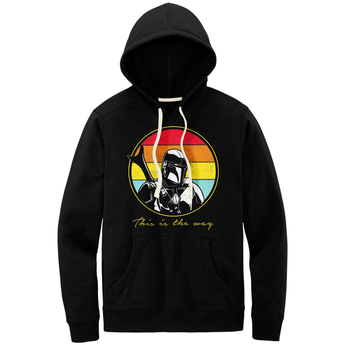 MANDALORIAN - RETRO 'THIS IS THE WAY' - NEW POP TURBO HOODIE!