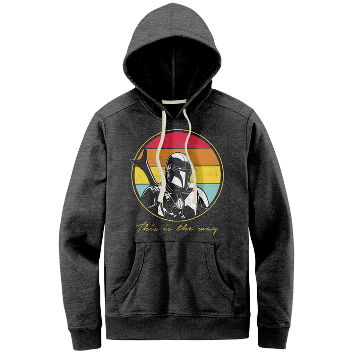 MANDALORIAN - RETRO 'THIS IS THE WAY' - NEW POP TURBO HOODIE!