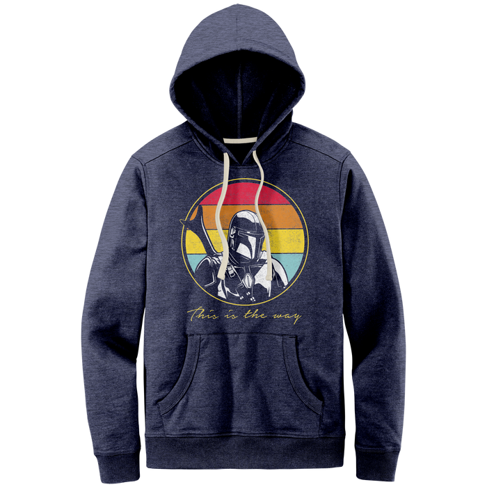 MANDALORIAN - RETRO 'THIS IS THE WAY' - NEW POP TURBO HOODIE!