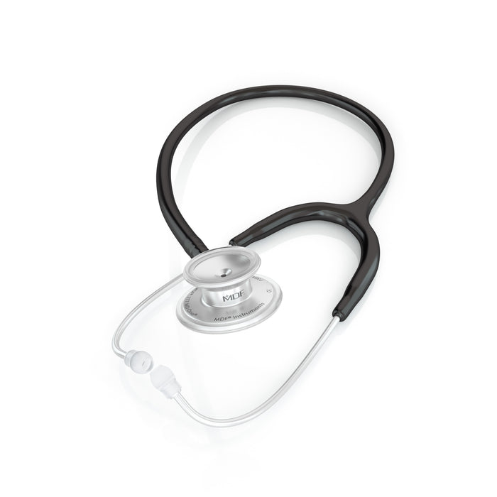 Stethoscope MDF Instruments MD One Stainless Steel Adult Dual Head NoirNoir Black
