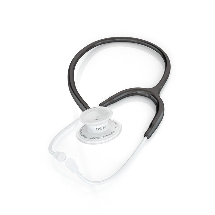 Stethoscope MDF Instruments MD One Stainless Steel Adult Dual Head Black and WhiteOut