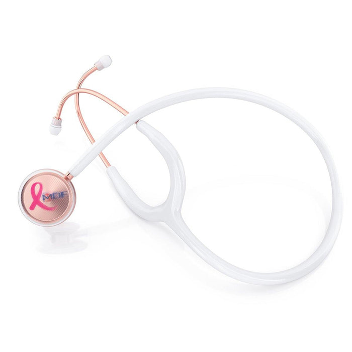 Rose Gold Stethoscope MDF Instruments MD One Breast Cancer Pink Ribbon Awareness Edition