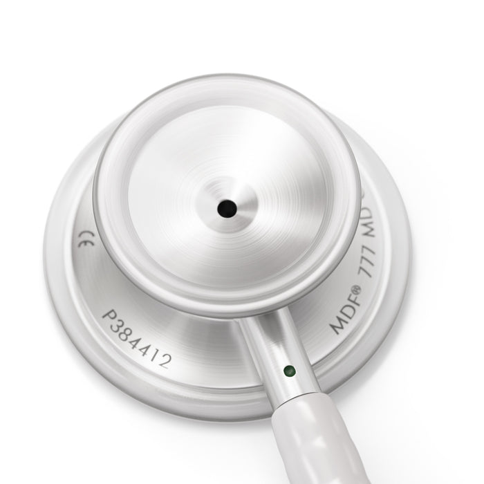 Stethoscope MDF Instruments MD One Stainless Steel Adult Dual Head BlaBlanc White Custom Stethoscope Engraving