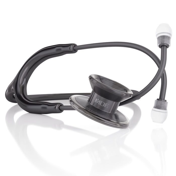 Stethoscope MDF Instruments MD One Epoch Titanium Black and Metalika Metal Finish