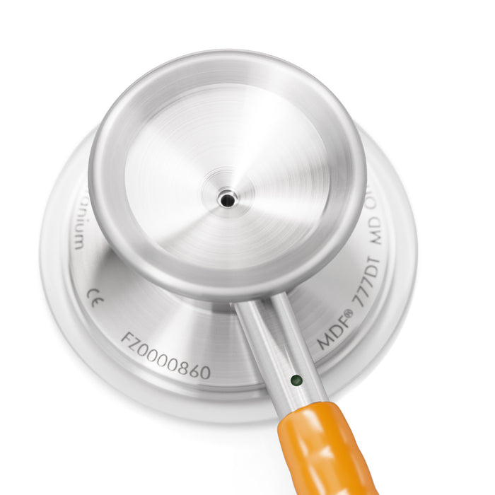 Stethoscope MDF Instruments MD One Epoch Titanium Vitamin Orange Engraving