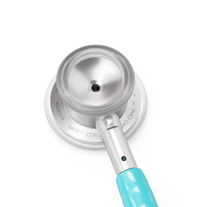 MD One® Infant Stethoscope - Pastel Blue - Engraving