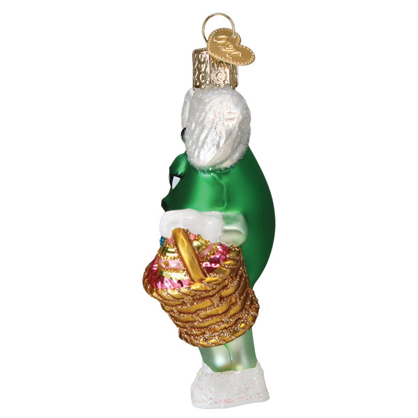M&M'S Green Easter Ornament