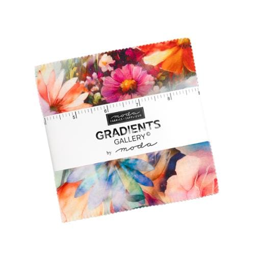 Moda Fabric Pre Cuts Moda Gradients Gallery Charm Pack - The Sewing Studio