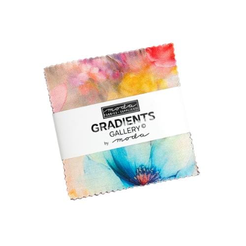Moda Fabric Pre Cuts Moda Gradients Gallery Mini Charm - The Sewing Studio