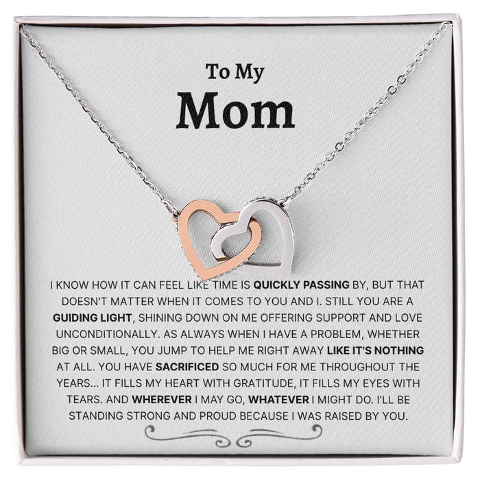 Mom Poem Necklace, Gift for Mom from Daughter B0BXSS8F47