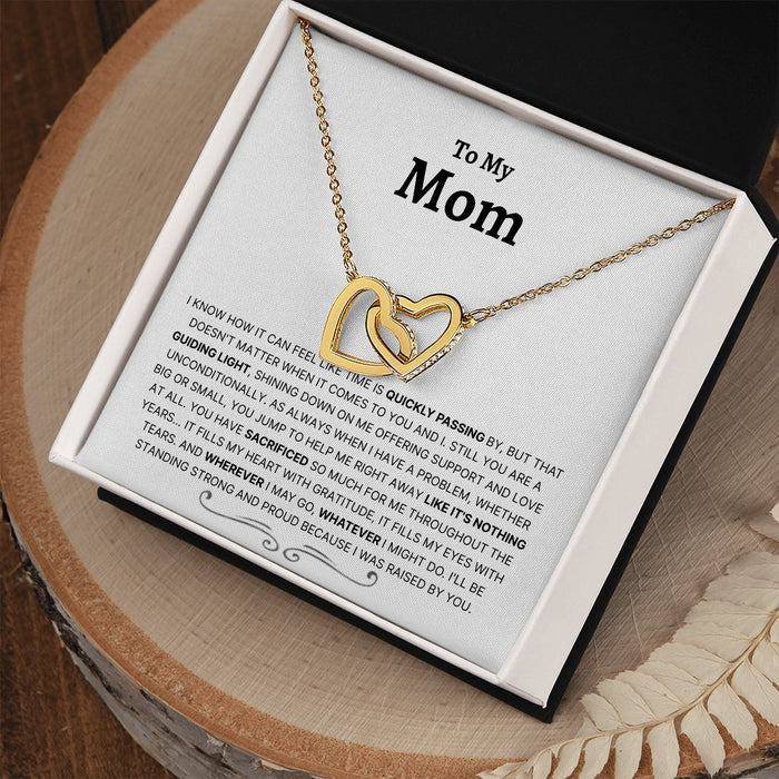Mom Poem Necklace, Gift for Mom from Daughter B0BXSS8F47