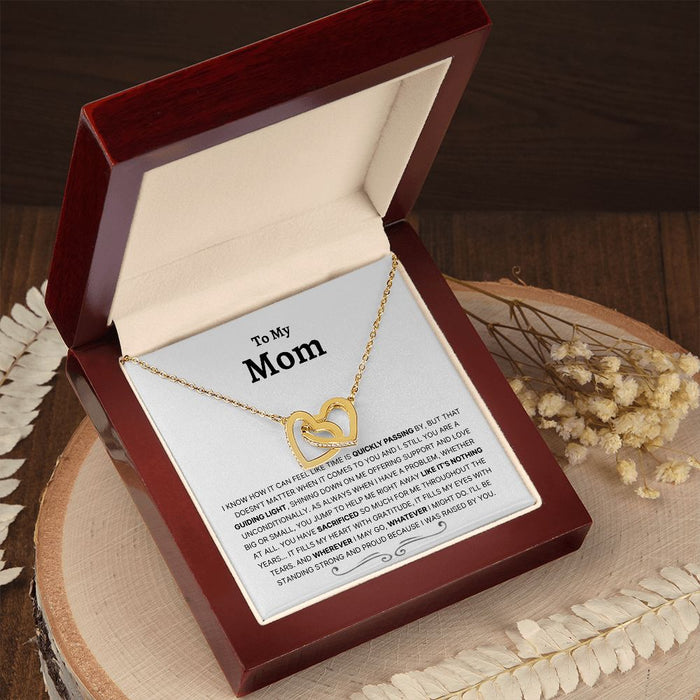 Mom Poem Necklace, Gift for Mom from Daughter B0BXSS8F47