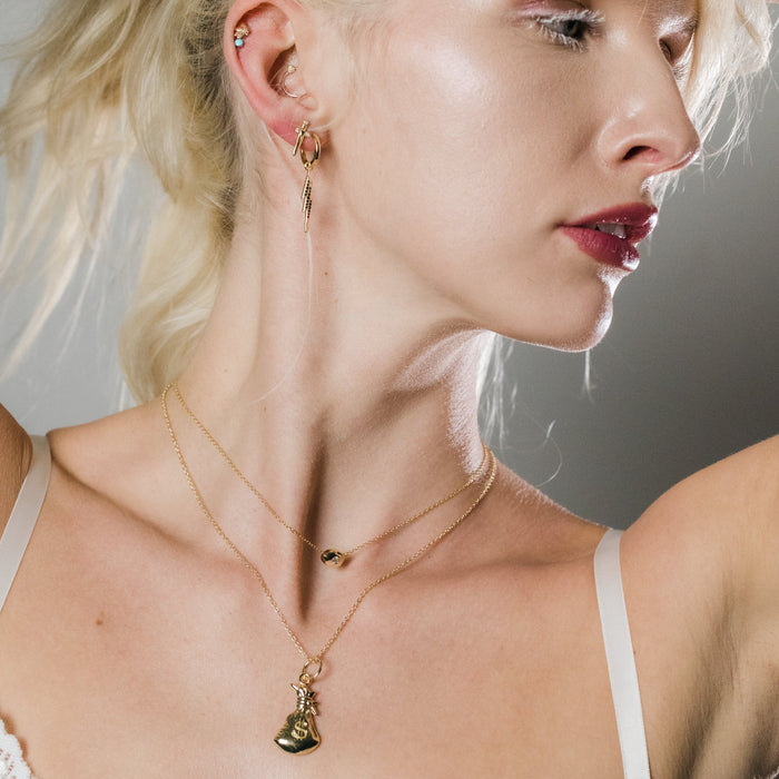 Bag Of Gold Necklace