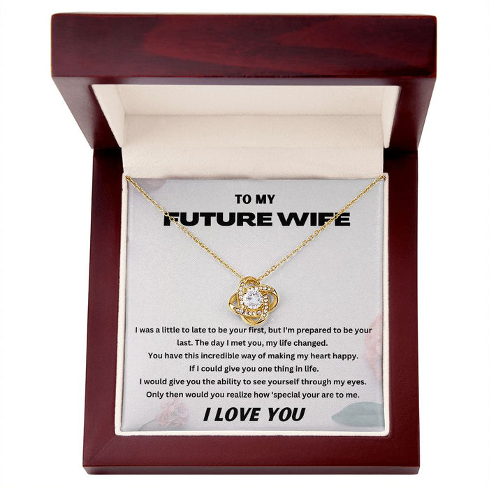 "My Forever Love" Wife Necklace - Romantic Gift for Valentine's Day, Anniversary, or Birthday - Elegant and Stylish Jewelry for Wife