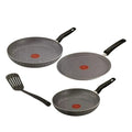 Natura Marble, Set of 4 Frying pans Frying Pan Natura Marble, Set of 4 Frying pans Natura Marble, Set of 4 Frying pans Tefal