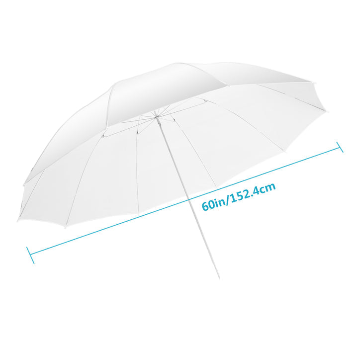 NEEWER 60inch Photography Translucent White Umbrella