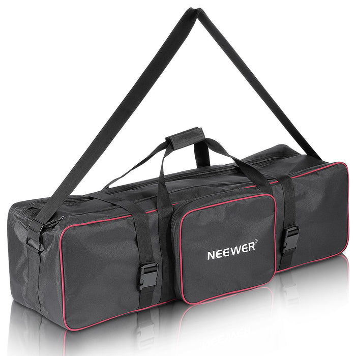 NEEWER 30"x10"x10" Studio Carrying Case is easy to carry.