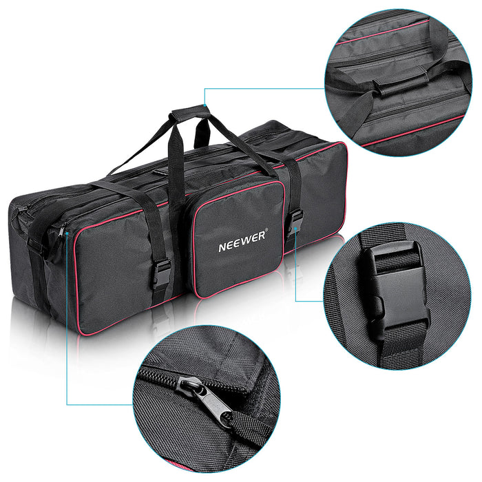 NEEWER Studio Carrying Case features a classical design, but it never goes out of style