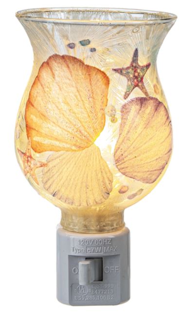 Night Light - Sparkly Seashell