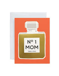 No. 1 Mom Mother's Day Greeting Card
