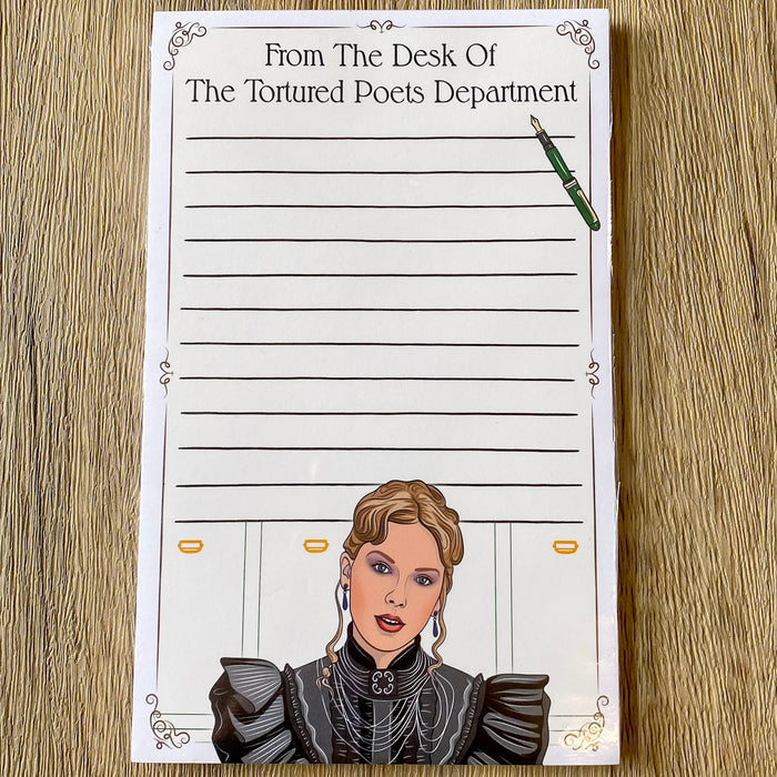 Notepad: From The Desk Of The Tortured Poets Department - Lyla's: Clothing & Gifts - Online and Rockwall Texas Boutique