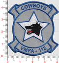 Officially Licensed USMC VMFA 112 Cowboys Patch