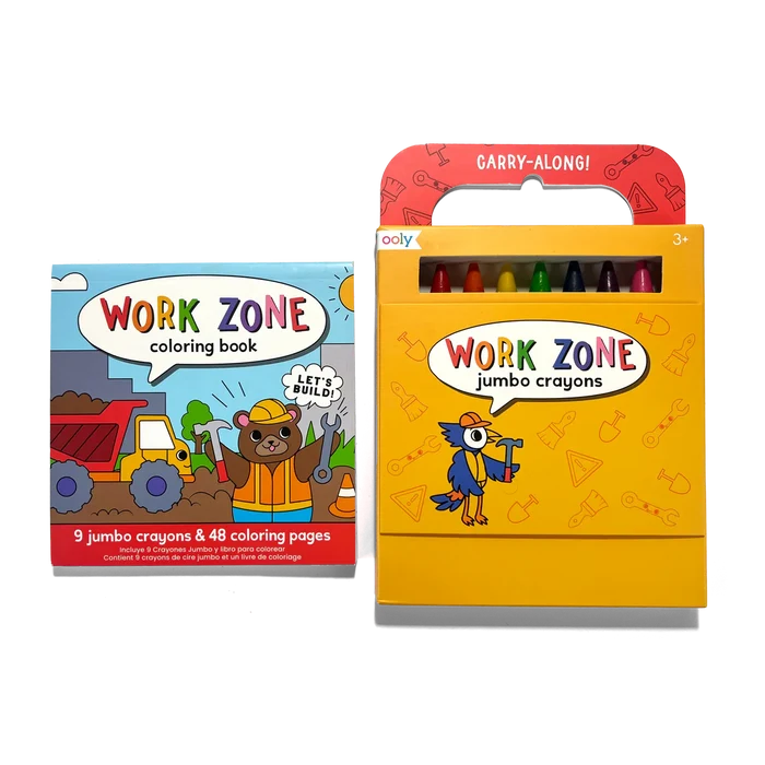 OOLY Carry Along Coloring Kit  (Themes Available)